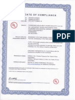 Certificate of Compliance: / Ltit Li Iwlh