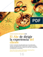 El Abc Del Cliente: de Dirigir de Dirigir La Experiencia de Dirigir La Experiencia de Dirigir