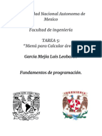 Tarea 5 de Fundamentos.