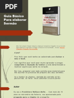 Guia Básico Para Elaborar Sermões 2.0 - Passo a Passo