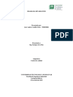 Análisis de correlación entre temperatura y rendimiento mediante diagrama bivariante