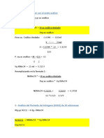 Estandarizacion Con El Ácido Oxálico