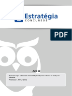 Aula 03 - Princípios de Contagem. Arranjos e Permutações. Combinações.