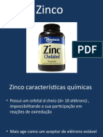 Zinco - PPT Apresentação