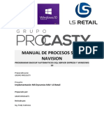 Manual Programar Backup Automaticos SQL Server Express y Windows 10 - Grupo Procasty