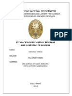 Metodo de Los Bloques Geo Minera PDF
