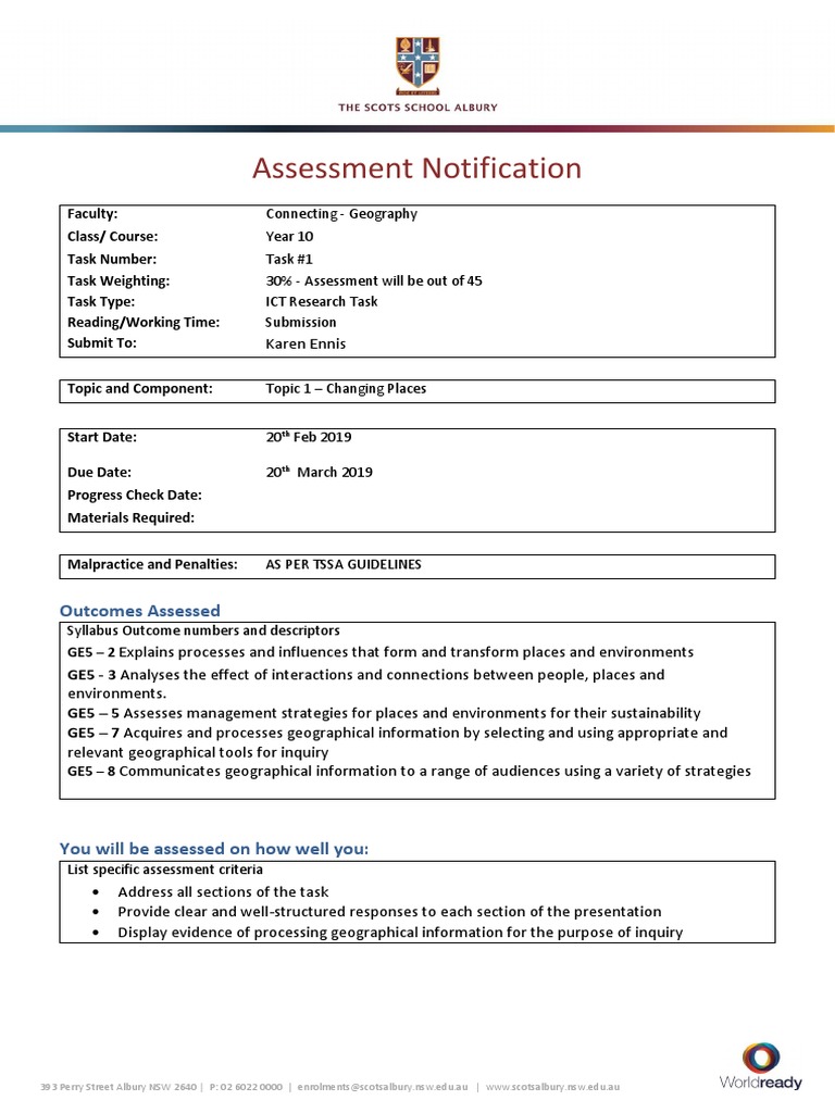 Assessment Notification: Outcomes Assessed | PDF | Slum | Manila