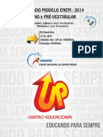 Enem - 06-04 - Linguagens e Matemática - Gabaritada PDF