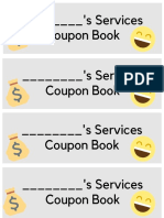 Services Coupon Book