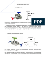 Operación de Manifolds