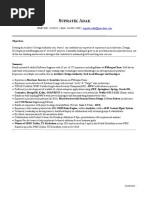 Supratik Adak Resume