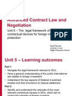 Advanced Contract Law and Negotiation