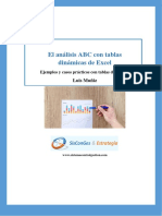 El Análisis ABC Con Tablas Dinámicas SISCONGES PDF