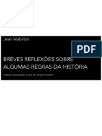 Jean Mabillon. Breves Reflexoes Sobre Al