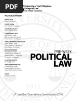 UP Pre-Week Poli PDF