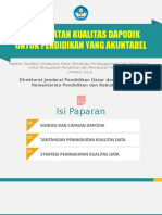 1 Dikdasmen - Kebijakan Dapodik 2019