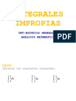 INTEGRALES IMPROPIAS