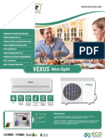 Innovair Vexus Mini Split Brochure Spanish