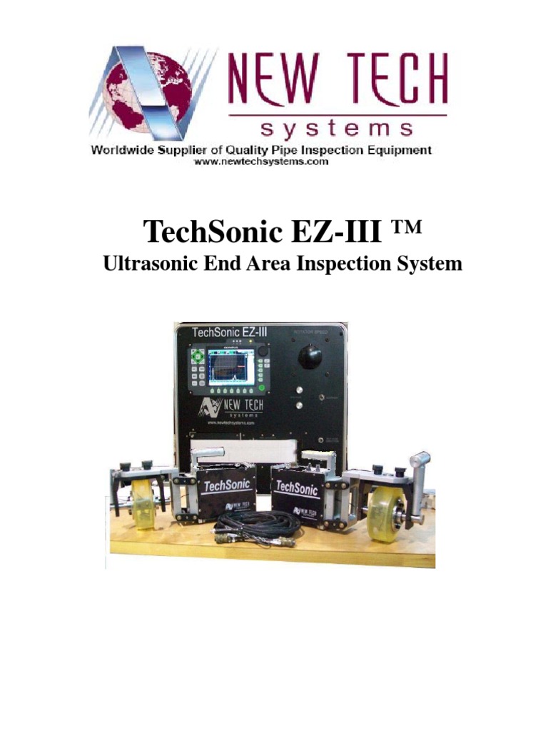 Techsonic EZ III Rev 4 092010 PDF | PDF | Image Scanner | Calibration