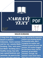 Narrative Text: Language Features