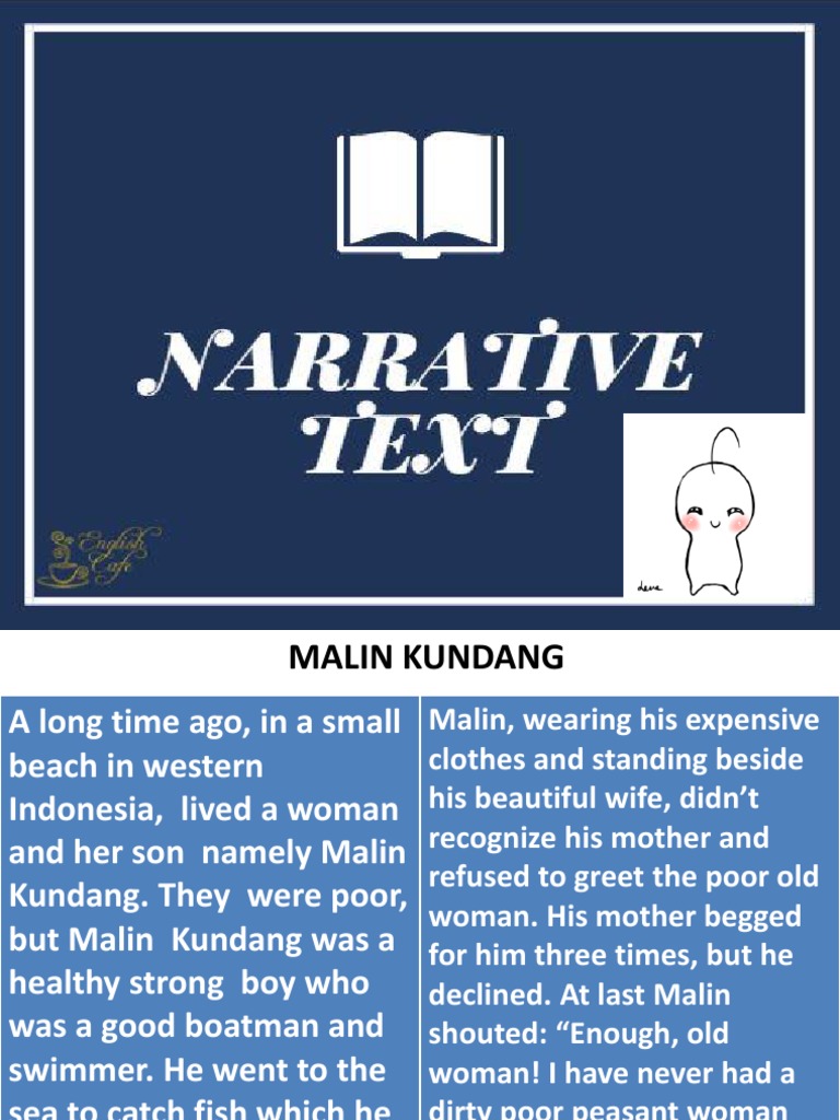 Narrative Text: Language Features | PDF | Grammatical Tense | Perfect ...