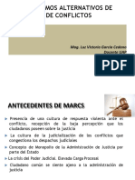 Mecanismos alternativos de resolución de conflictos (MARCs