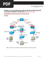 CCNASv1.1 Chp10 Lab-H ASA5510-ISR-S2S-VPN Instructor PDF