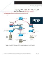 CCNASv1.1 Chp10 Lab-H ASA5510-ISR-S2S-VPN Instructor PDF