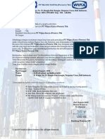 Surat Panggilan & Daftar Peserta Interview Kandidat PT Wijaya Karya (Persero) TBK 2018 PDF