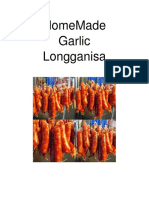 HomeMade Garlic Longganisa
