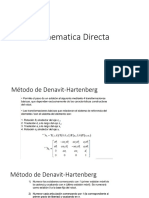 Robótica 1 3CinematicaDirecta