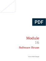 Software Reuse: Version 2 CSE IIT, Kharagpur