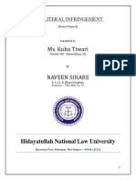 Ms. Kuhu Tiwari: Hidayatullah National Law University