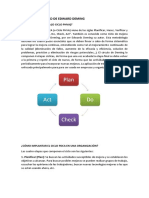 Circulo de Calidad de Edward Deming