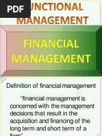 Financial Management