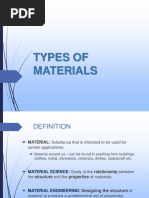 L2 - Type of Materials