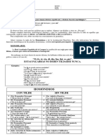 Reglas de acentuación diacrítica en español