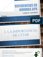 Citas y Referencias en Normas Apa