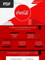 Coca Cola in 2011: in Search of A New Model