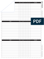 Habit Tracker Classic Mon Start PDF