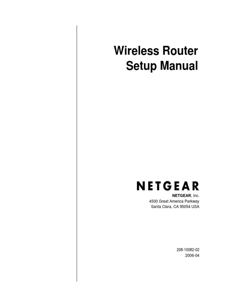 Setup Manual v2 | PDF | Router (Computing) | Computer Network