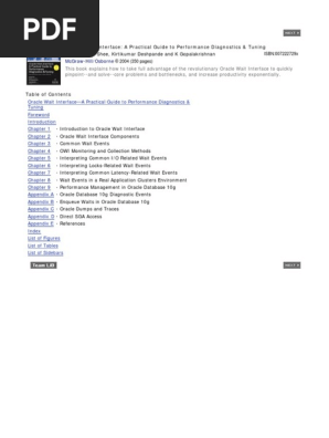 A Practical Guide To Performance Diagnostics Tuning Oracle Database Databases