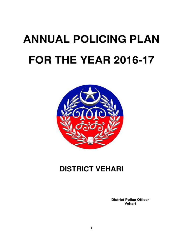 Vehari Training PDF Police Criminal Justice