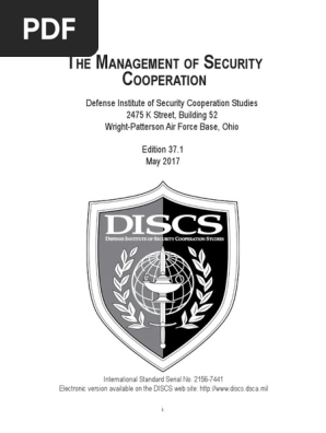 T M S C He Anagement Of Ecurity Ooperation Logistics United