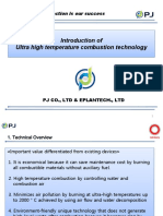 Customer satisfaction and ultra-high temperature combustion technology