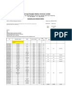 Hong Kong Shanghai Maitrox Services Limited: Packing List/Weight Memo