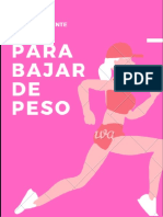 Reporte 10 Formas de Bajar de Peso PDF