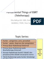 Fundamental Things of EBRT (Teletherapy)