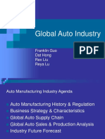 Global Auto Industry: Franklin Guo Dat Hong Rex Liu Reya Lu