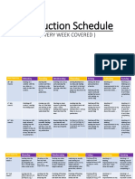 Production Schedule 23